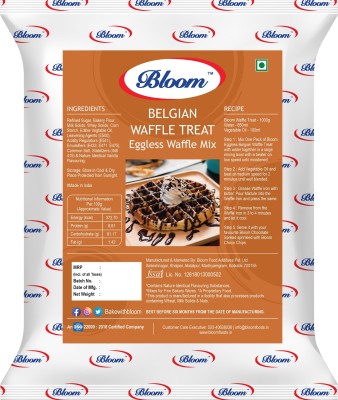 Bloom Waffles Eggless Cake Mix 1kg Baking Powder(1 kg)