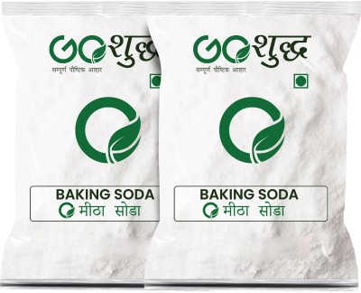 Goshudh Best Quality Baking Soda 750Gm Each (Pack Of 2) Meetha Soda (1500 g) Baking Soda Powder(2 x 750 g)