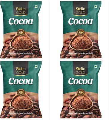 Stelin CLASSIC 500 GRAMS COMBO -04- Cocoa Powder(4 x 0.5 kg)