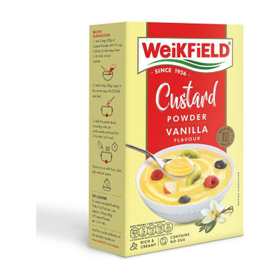 WeiKFiELD Custard Powder Vanilla Flavour 100 Gram Custard Powder(100 g)