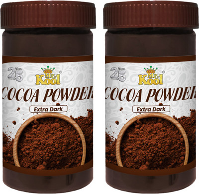 Mr.Kool Premium Extra Dark Cocoa Powder_100g_2 Pack Cocoa Powder(2 x 100 g)