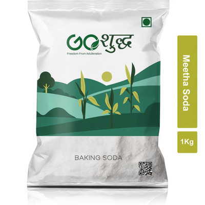 Goshudh Premium Quality Meetha Soda-1Kg (Pack Of 1) Baking Soda Powder(1000 g)