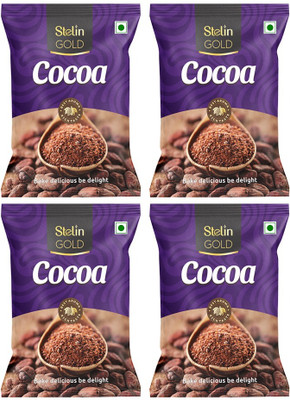 Stelin Gold Supreme combo 4x1000 Grams- Cocoa Powder(4 x 1 kg)