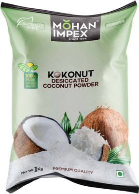 Mohan Impex Desiccated Pouch [Pack of 1] Coconut Powder(1 kg)