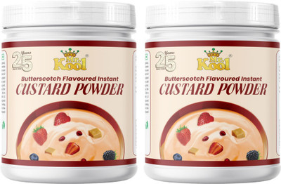 Mr.Kool Instant Creamy Butterscotch Custard Powder 400gm.Pack Of 2 Combo. Custard Powder(2 x 400 g)