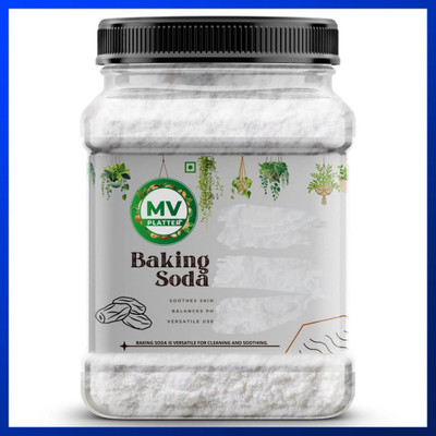 Mv platter Pure Baking Soda for All-Purpose Household and Baking Use Baking Soda Powder(500 g)
