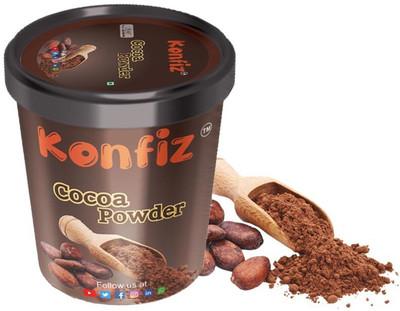 KONFIZ Dark Cocoa Powder 100gms Cocoa Powder(100 g)