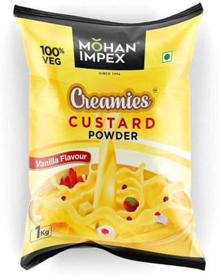 Mohan Impex 1 kg Vanilla Flavour Custard Powder(1 kg)