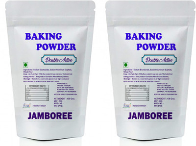 JAMBOREE Premium Double Action 200g Baking Powder(2 x 100 g)