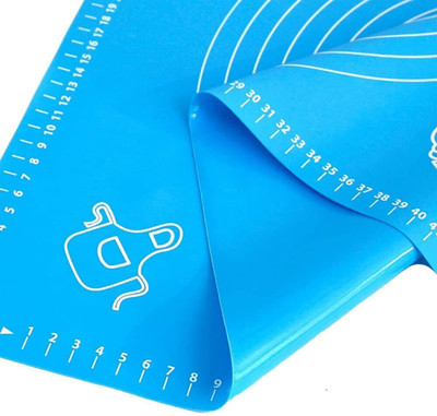 Oman Silicone Baking Mat with Measurements Non Slip Non Stick Multipurpose Food-grade Silicone Baking Mat(Pack of 1)