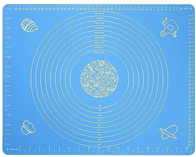 WonderFull Roti Mat Chapati Atta Kneading Mat Non Stick Fondant Rolling Mat Food-grade Silicone Baking Mat(Pack of 1)