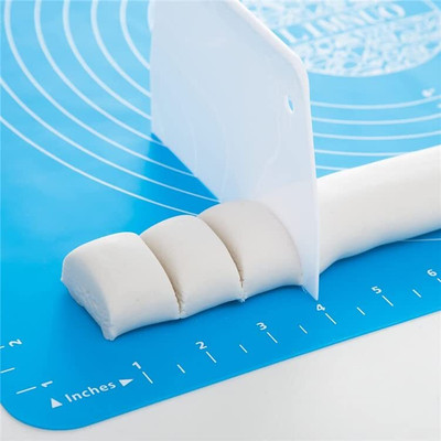 Coozico Non-Stick Silicon Reusable Pastry Fondant Dough roti chapati Baking Sheet mat Food-grade Silicone Baking Mat(Pack of 1)