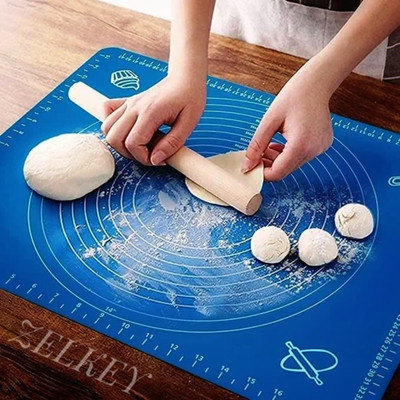 PARAMDHYEY Fondant Rolling Mat Silicone Baking Mat Sheet Chapati Mat Food-grade Silicone Baking Mat(Pack of 1)