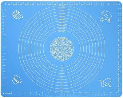 Qatalitic Silicone Baking Mat Roti Mat Silicone Chapati Atta Kneading Non - Stick Food-grade Silicone Baking Mat(Pack of 1)