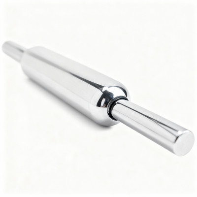 SELECTPLIX The Best Rolling Pin for Perfect Pastries: Stainless Steel Edition Rolling Pin(Steel, Pack of 1)