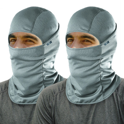 Kingsway Grey Bike Face Mask for Men & Women(Size: Free,  Balaclava)
