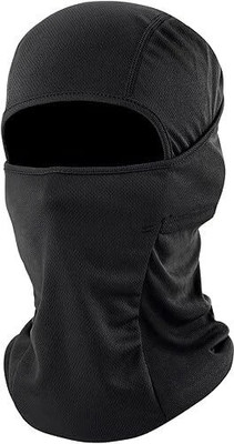 Aryan Hosiery Black Bike Face Mask for Men & Women(Size: Free,  Balaclava)