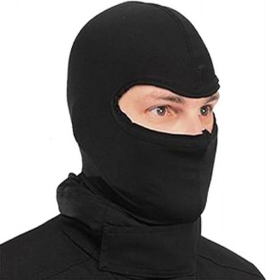 meenu arts Black Bike Face Mask for Boys & Girls(Size: XXL,  Balaclava)