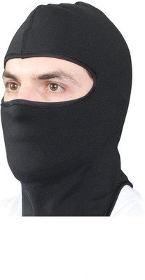 AOWBIKES Black Bike Face Mask for Boys & Girls(Size: XXL,  Balaclava)