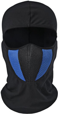 zaysoo Black Bike Face Mask for Men(Size: Free,  Balaclava)