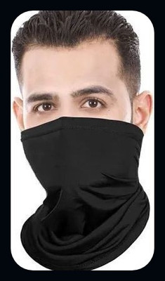 KINGSSWAY Black Bike Face Mask for Men & Women(Size: Free,  Balaclava)