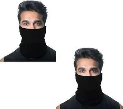 World Wide Villa Black Helmet Skull Cap for Men & Women(Size: Free,  Balaclava)