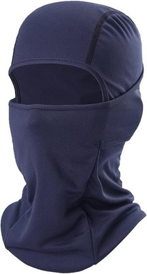 Bismaadh Blue Bike Face Mask for Men & Women(Size: Free,  Balaclava)