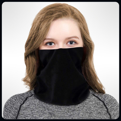 Jully Black Bike Face Mask for Men & Women(Size: Free,  Balaclava)