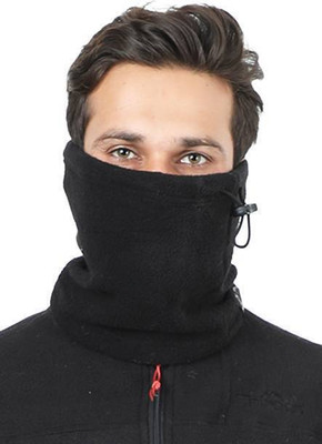 valdez Black Helmet Skull Cap for Men & Women(Size: Free,  Balaclava)