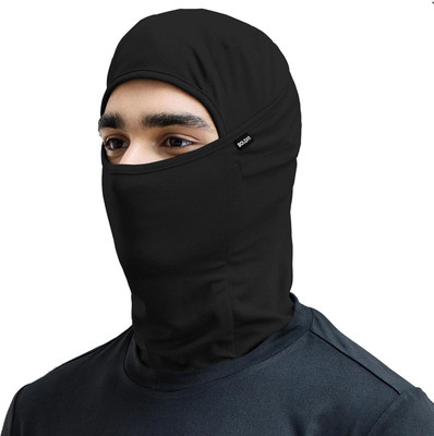 BOLDFIT Black Bike Face Mask for Men & Women(Size: Free, Balaclava)