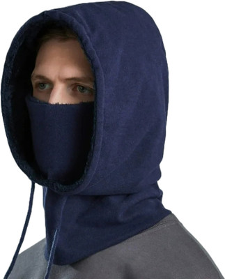 FIO FASHIONIO Blue Helmet Skull Cap for Men & Women(Size: Free,  Balaclava)