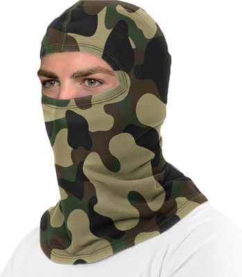 Tough Headwear Green Bike Face Mask for Men & Women(Size: Free,  Balaclava)