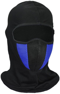 aksmit Black, Blue Bike Face Mask for Men & Women(Size: Free,  Balaclava)