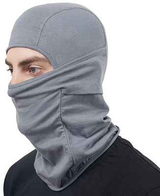 Ben Toi Grey Bike Face Mask for Men & Women(Size: Free,  Balaclava)