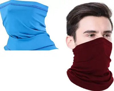 riseabove Multicolor Bike Face Mask for Men & Women(Size: Free,  Balaclava)