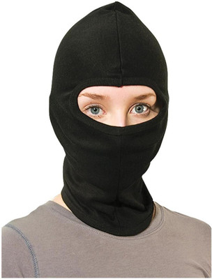AOWBIKES Black Bike Face Mask for Men(Size: Free,  Balaclava)
