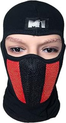 Taveesa Red Helmet Skull Cap for Girls(Size: XL,  Balaclava)