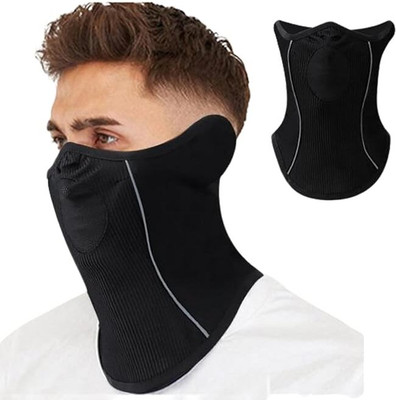 tomorrow fashion Black Bike Face Mask for Boys & Girls(Size: Free,  Balaclava)