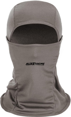 ALLEXTREME Grey Bike Face Mask for Men(Size: Free,  Balaclava)