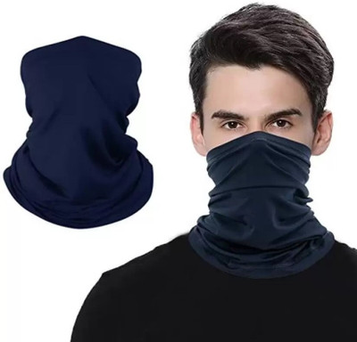 HouseOfCommon Blue Bike Face Mask for Men & Women(Size: Free,  Balaclava)