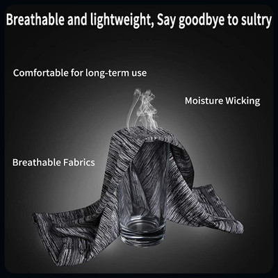 Kingsway Black Bike Face Mask for Men & Women(Size: Free,  Balaclava)