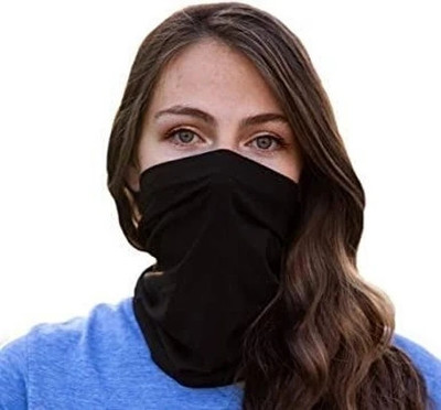 MSR STORE Black Bike Face Mask for Boys & Girls(Size: Free,  Balaclava)