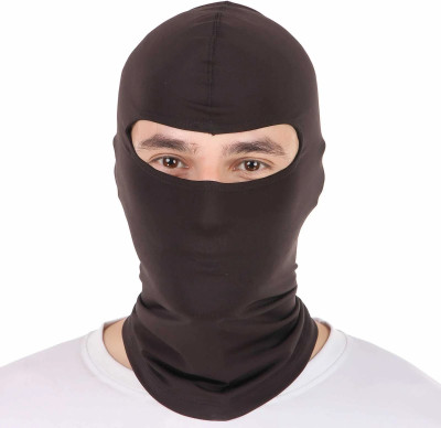 PEENAKIN Black Bike Face Mask for Men(Size: Free,  Balaclava)