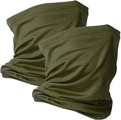 plutoprom Green Bike Face Mask for Men & Women(Size: Free,  Balaclava)