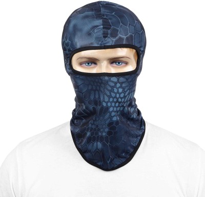 aksmit Blue Bike Face Mask for Men & Women(Size: Free,  Balaclava)