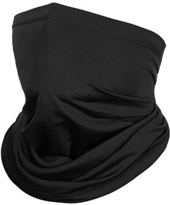 soxsense Black Helmet Skull Cap for Men & Women(Size: Free,  Balaclava)