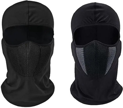 eFashionDeals Black, Grey Bike Face Mask for Men & Women(Size: Free,  Balaclava)