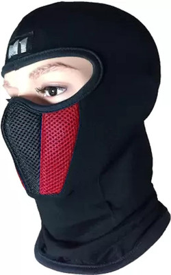 Rhtdm Black, Red Bike Face Mask for Men & Women(Size: Free,  Balaclava)