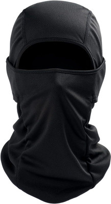 Caiuse Black Bike Face Mask for Men(Size: Free,  Balaclava)