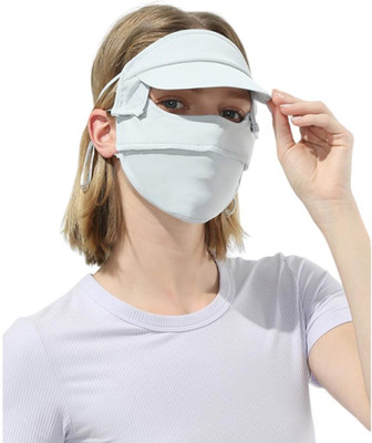 HANNEA Green Helmet Skull Cap for Women(Size: M,  Balaclava)